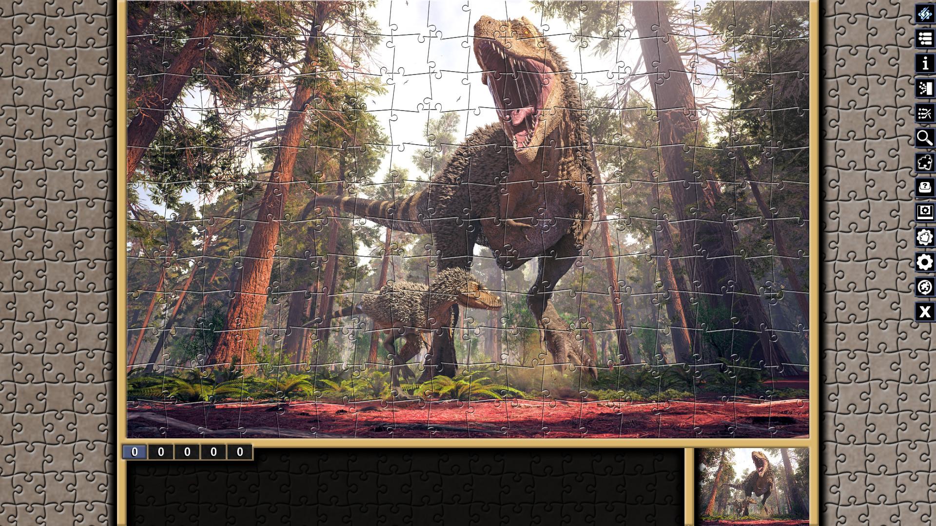 Pixel Puzzles Illustrations & Anime - Jigsaw Pack: Dinosaurs #2