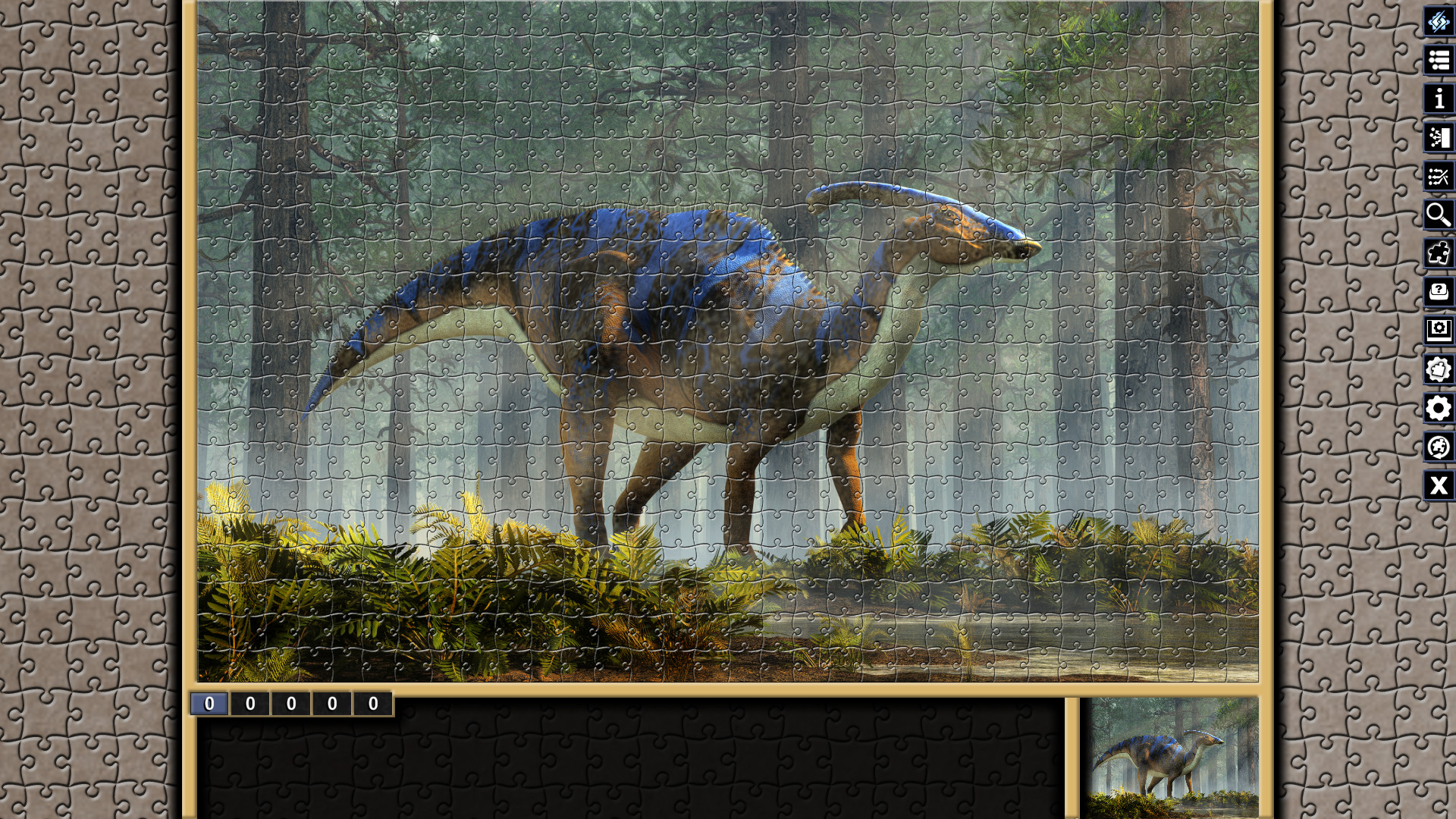Pixel Puzzles Illustrations & Anime - Jigsaw Pack: Dinosaurs #7
