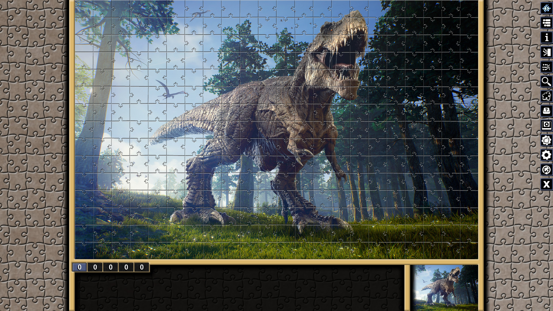 Pixel Puzzles Illustrations & Anime - Jigsaw Pack: Dinosaurs #10