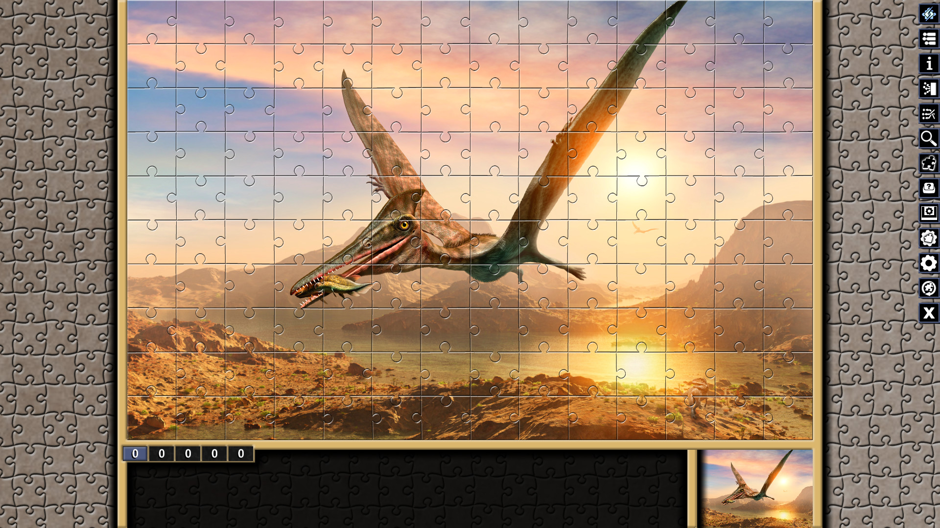 Pixel Puzzles Illustrations & Anime - Jigsaw Pack: Dinosaurs #3
