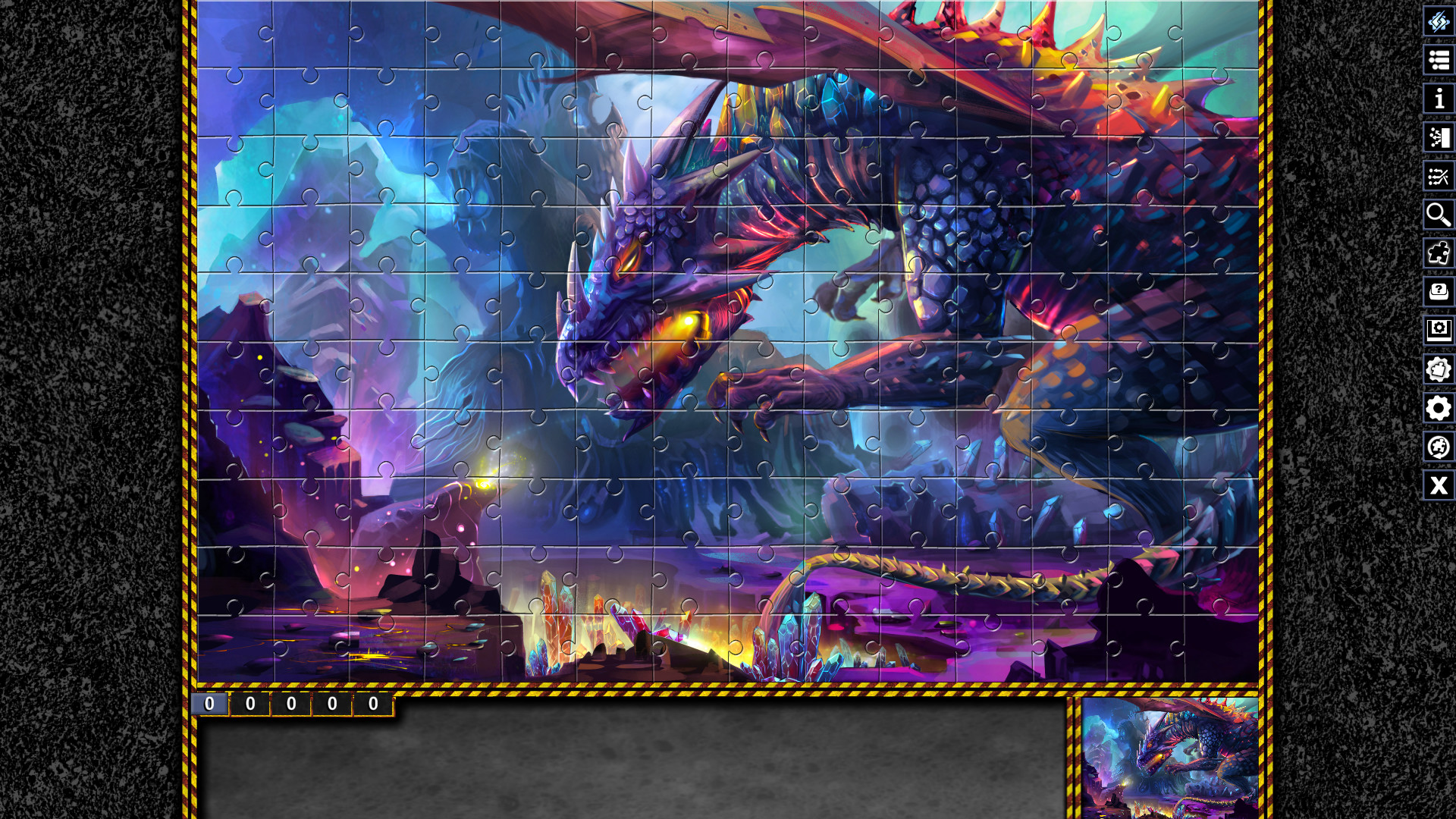 Pixel Puzzles Illustrations & Anime - Jigsaw Pack: Dragons 2 #8