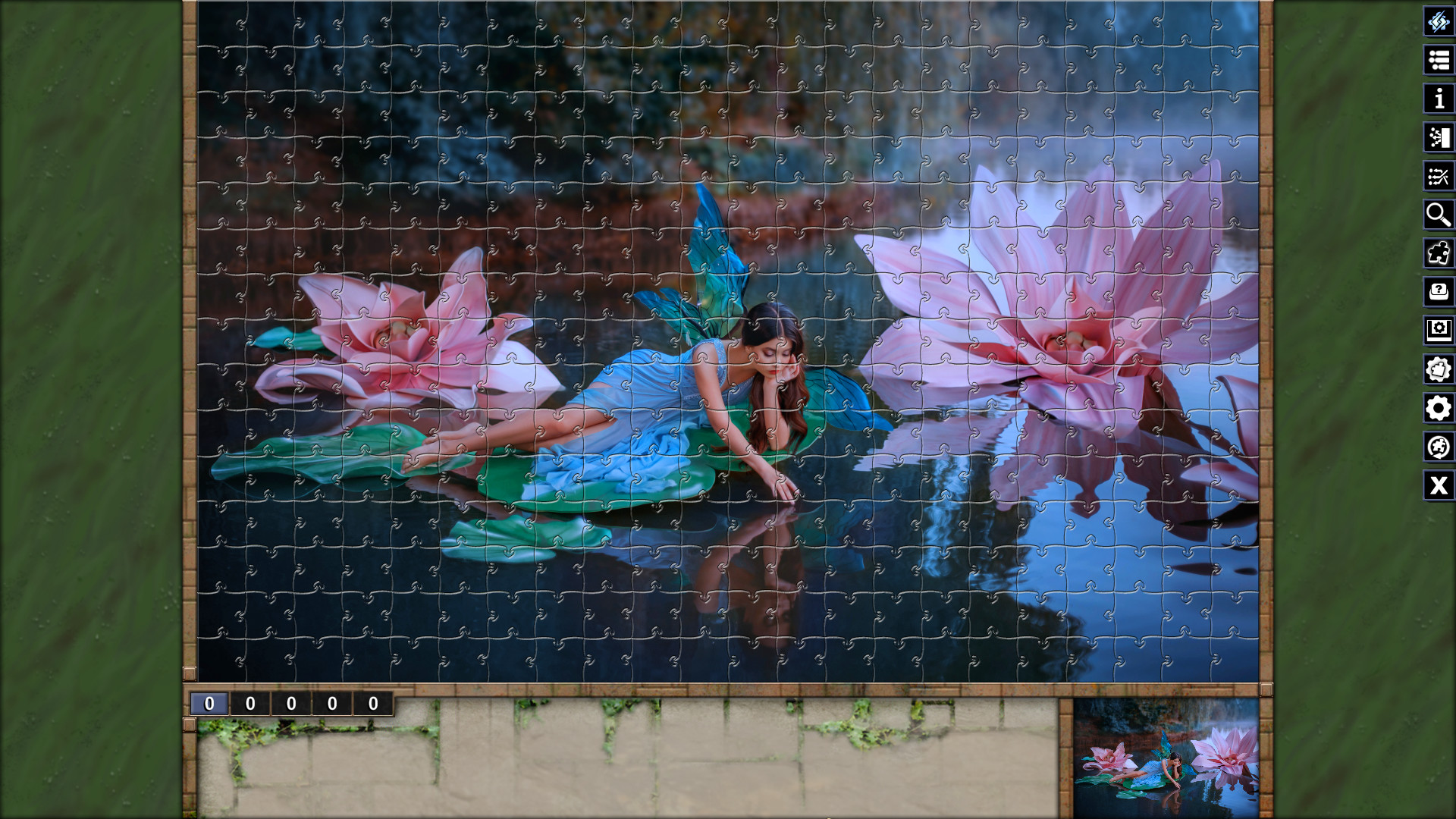 Pixel Puzzles Illustrations & Anime - Jigsaw Pack:  Fairies #0