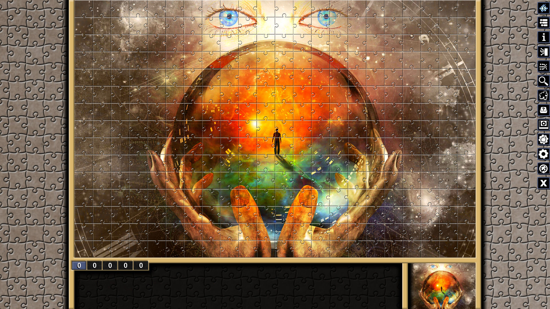 Pixel Puzzles Illustrations & Anime - Jigsaw Pack: Occult #3