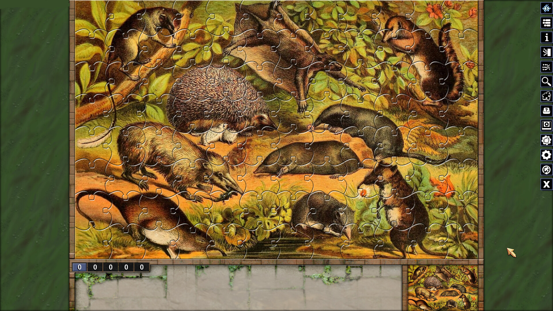 Pixel Puzzles Illustrations & Anime - Jigsaw Pack: Book Of Nature #10