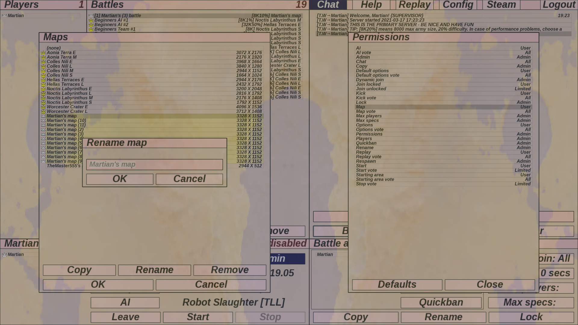 [MARS] Total Warfare - Supervisor upgrade #16