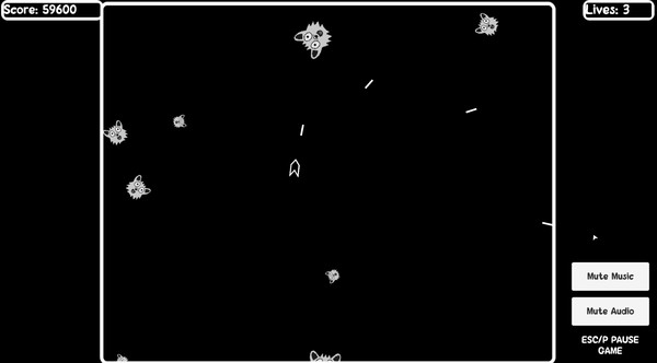 скриншот Endless Furry Asteroids 3