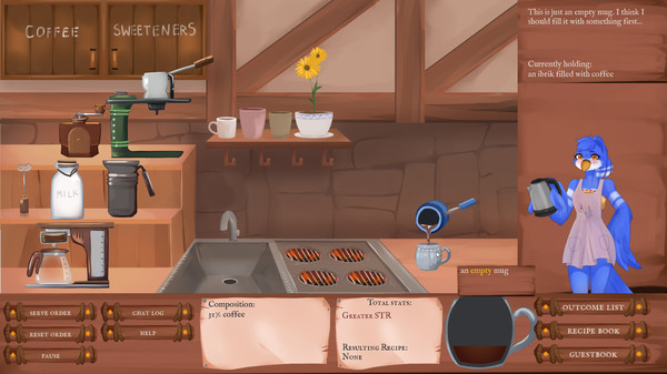 Birb Café game for Linux 1