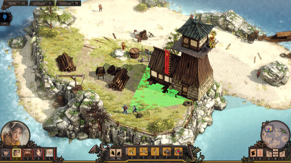 Shadow Tactics: Blades of the Shogun - Aiko's Choice game for Linux 1
