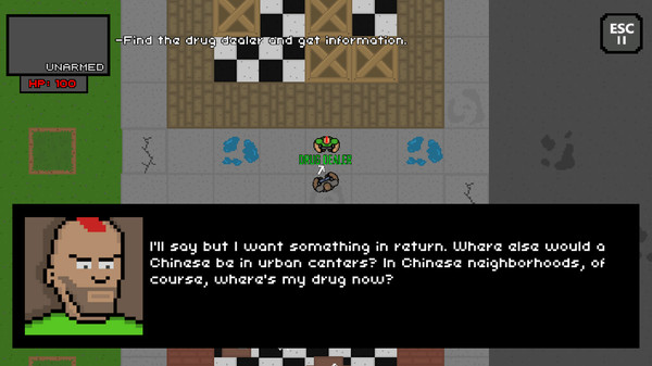 Dangerous Chris game for Linux 1