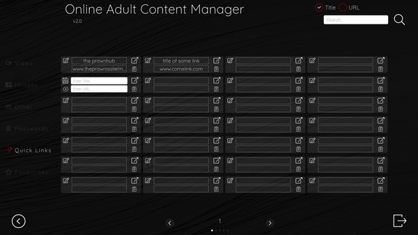 скриншот Online Adult Content Manager 3