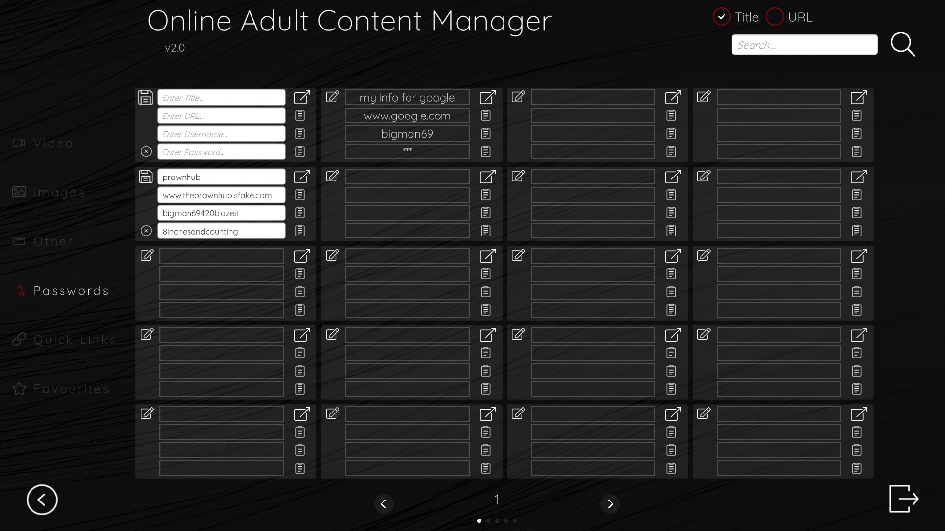 Online Adult Content Manager 3