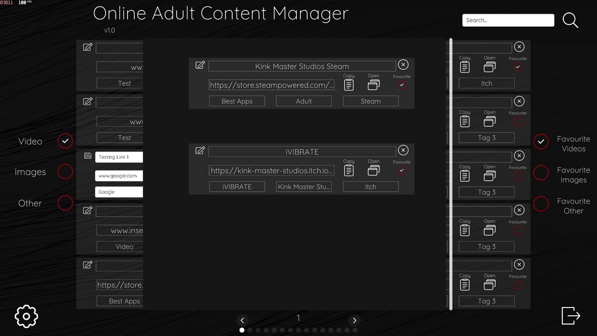 Online Adult Content Manager Demo #4