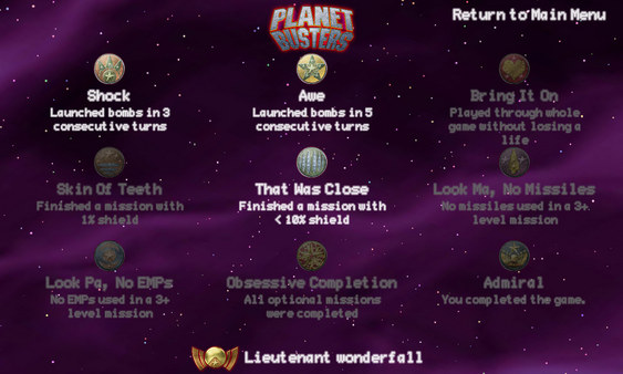 Planet Busters for steam