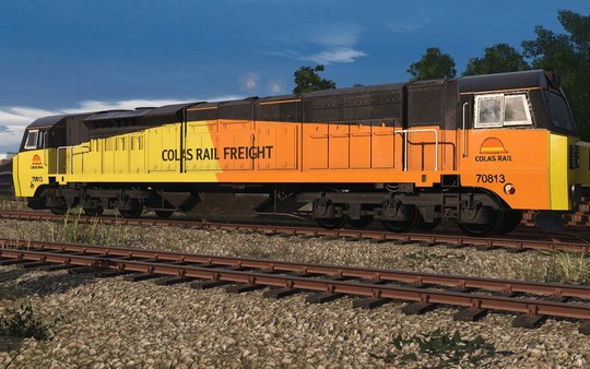 скриншот Trainz 2019 DLC - British Rail Class 70 - Colas Rail 0