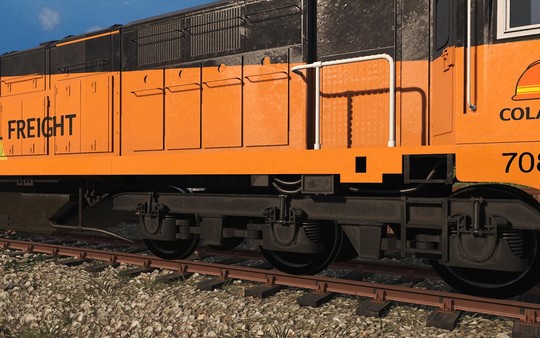 скриншот Trainz 2019 DLC - British Rail Class 70 - Colas Rail 4