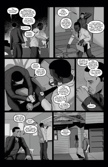 скриншот Hatred: Black Label - comic book 3