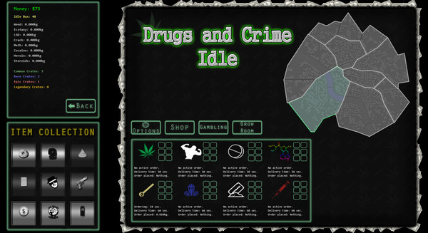 скриншот Drugs and Crime Idle - Money Laundering DLC 1