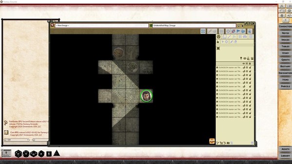 скриншот Fantasy Grounds - Pathfinder RPG - Pathfinder Flip-Tiles: Dungeon Starter Set 1