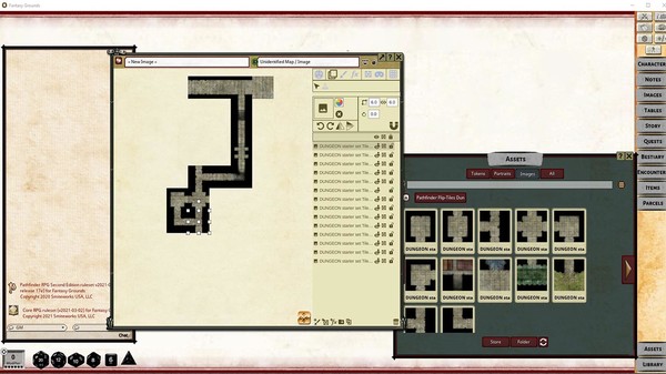 скриншот Fantasy Grounds - Pathfinder RPG - Pathfinder Flip-Tiles: Dungeon Starter Set 0