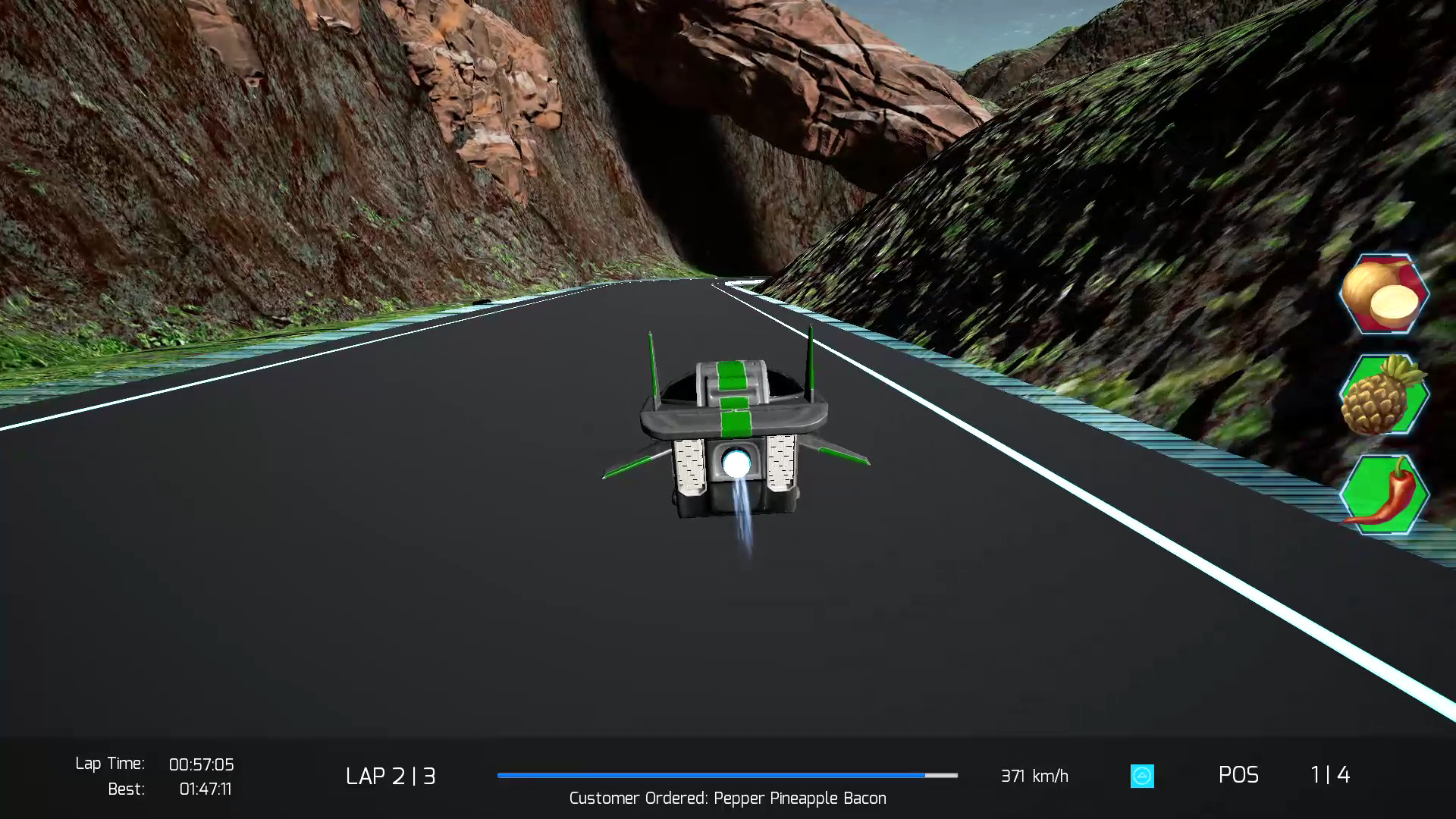 Cygnus Pizza Race Demo #4