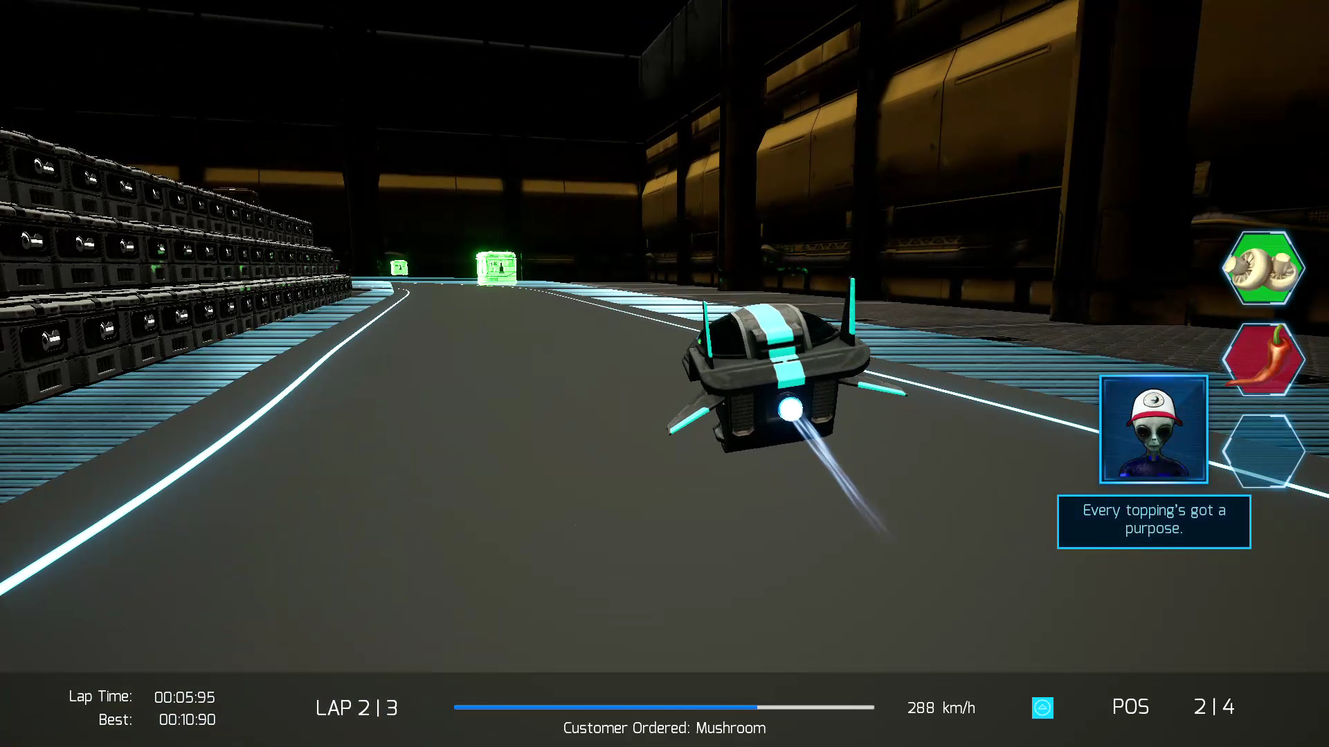 Cygnus Pizza Race Demo #2