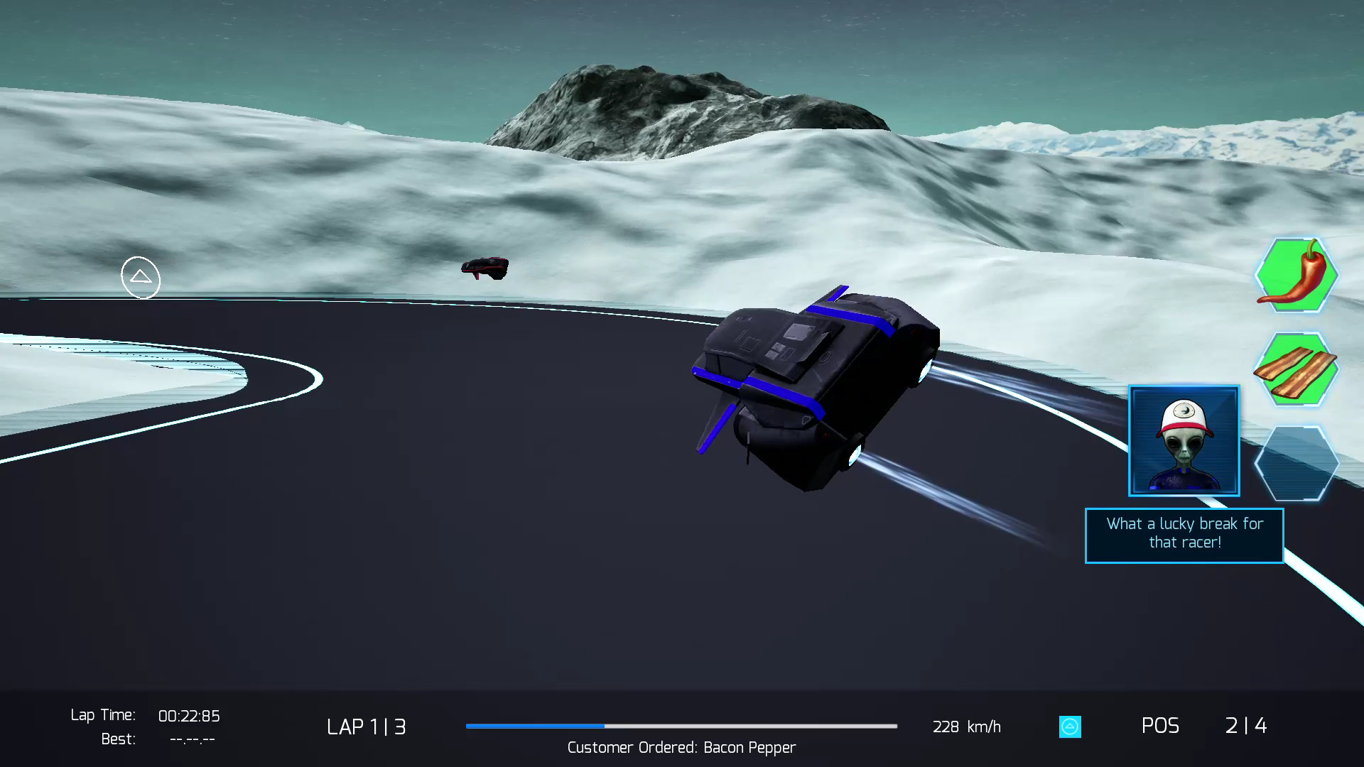 Cygnus Pizza Race Demo #3