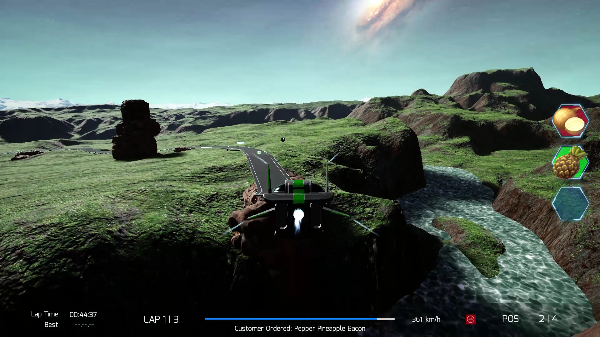 Cygnus Pizza Race Demo #5