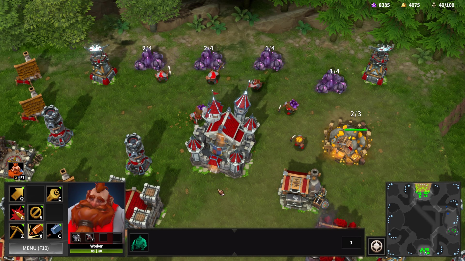 Purple War screenshot 1