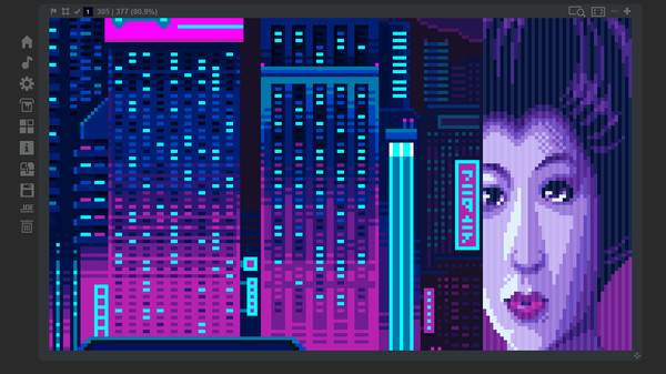 скриншот Coloring Game 4 – Cyberpunk 1