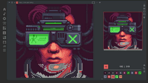 скриншот Coloring Game 4 – Cyberpunk 3
