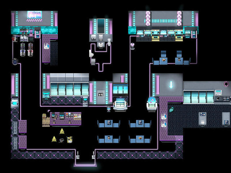 RPG Maker MV - KR Cyberpunk Tileset #3