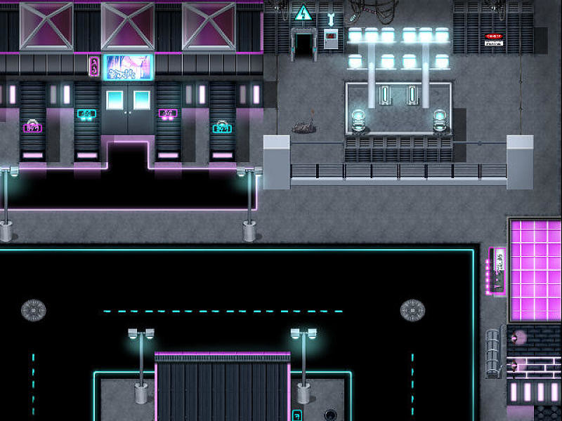 RPG Maker MV - KR Cyberpunk Tileset #5