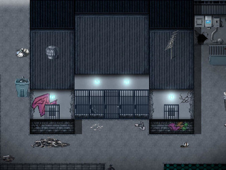 скриншот RPG Maker MV - KR Cyberpunk Tileset 0