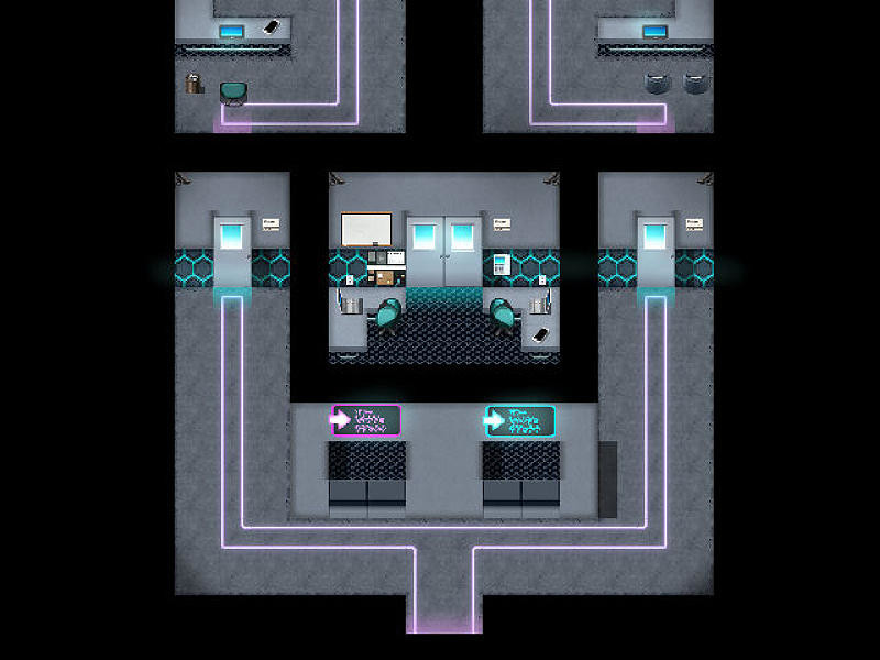 RPG Maker MZ - KR Cyberpunk Tileset #9