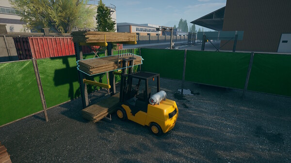 Скриншот из Forklift 2024 - The Simulation
