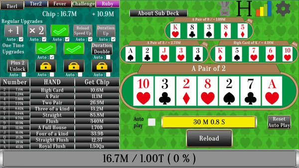 Скриншот из Idle Poker