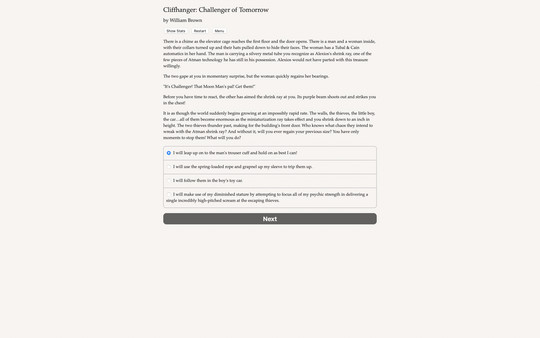 Скриншот из Cliffhanger: Challenger of Tomorrow