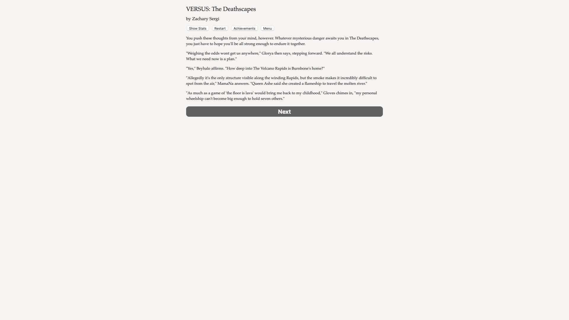 Versus: The Deathscapes Demo #2