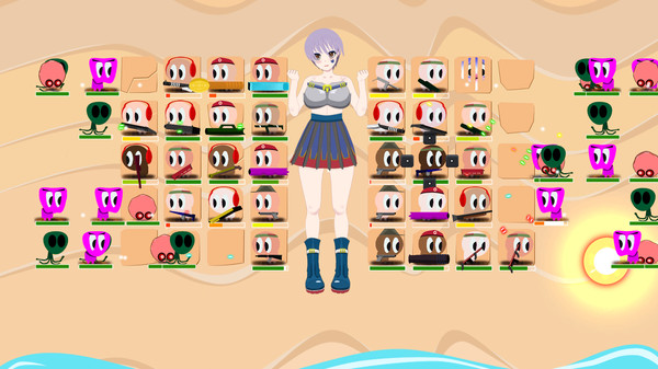 Скриншот из Throb of Lovegirl: A Ero Waifu TD