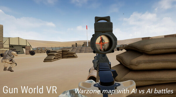 Gun World VR game for Linux 1