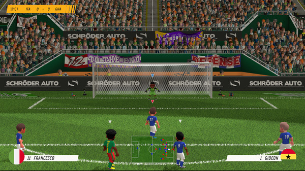 Скриншот из Super Soccer Blast: America vs Europe