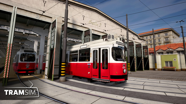 скриншот TramSim DLC Betriebsbahnhof Wien 0