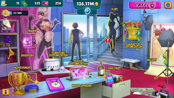 Cafe Maid - Hentai Edition game for Linux 1