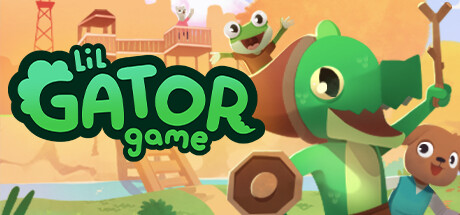 Steam header art for Lil Gator Game