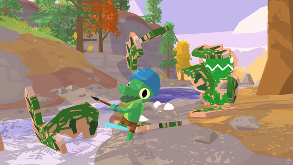 Screenshot of Lil Gator Game
