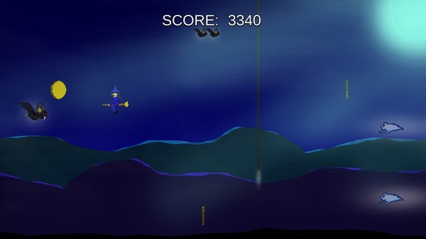 Скриншот из Flappy Bat