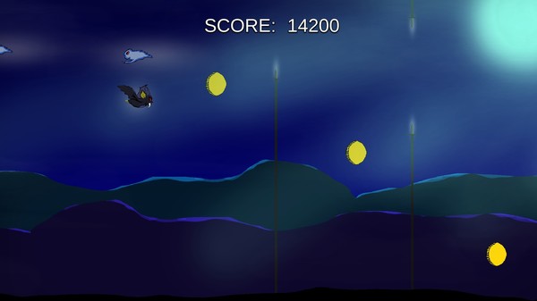 Скриншот из Flappy Bat