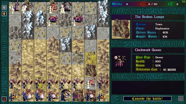 Скриншот из Unending War: Grand-Strategy Chess