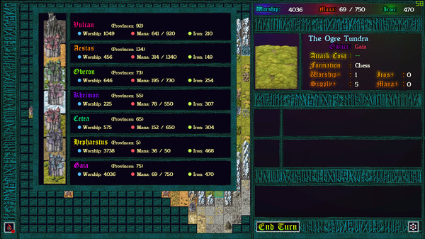 Скриншот из Unending War: Grand-Strategy Chess