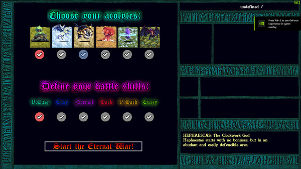 Скриншот из Unending War: Grand-Strategy Chess